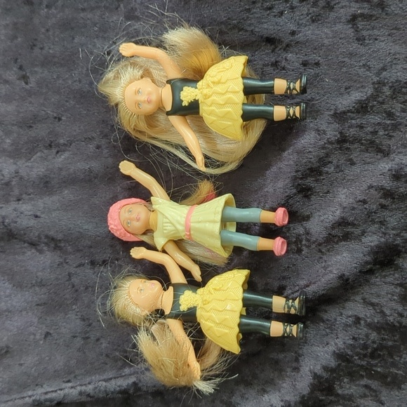 McDonalds American Girl Mini Doll Happy Meal 2014 Lot of 3 Dolls - Picture 1 of 5